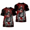 San Francisco 49ers Skulls Flowers Men’s And Women’s Gift For 3