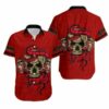 San Francisco 49ers Snake And Skull Hawaii Shirt and Shorts Summer 2