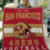 San Francisco 49ers Team Est 1946 Classic Gift For Fan Quilt Blank 4