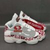 San Francisco 49ers teams football big logo sneaker 28 gift For L 3