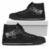 Scratch Of The Wolf Chicago White Sox MLB Custom Canvas High Top Shoes 3