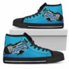 Scratch Of The Wolf Detroit Lions Custom Canvas High Top Shoes L98 2