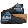 Seattle Seahawks 14 Custom Canvas High Top Shoes L98 3