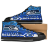 Seattle Seahawks 17 Custom Canvas High Top Shoes L98 2