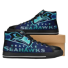 Seattle Seahawks 2 Custom Canvas High Top Shoes L98 3