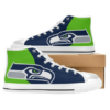 Seattle Seahawks 3 Custom Canvas High Top Shoes L98 3