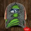 Seattle Seahawks 3D Cap Custom Name CAP 5