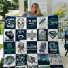 Seattle Seahawks 3D Quilt Blanket 5