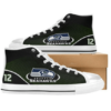 Seattle Seahawks 7 Custom Canvas High Top Shoes L98 2