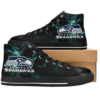 Seattle Seahawks 8 Custom Canvas High Top Shoes L98 3