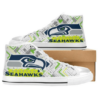 Seattle Seahawks Custom Canvas High Top Shoes L98 2