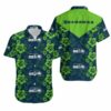 Seattle Seahawks Flowers Hawaii Shirt and Shorts Summer Collection H97 2