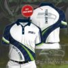 Seattle Seahawks Football 1 Polo Shirt L98 2