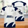 Seattle Seahawks Football 4 Polo Shirt L98 3