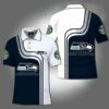 Seattle Seahawks Football 5 Polo Shirt L98 2