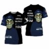 Seattle Seahawks Skull Haters Silence I Kill You Men’s And Women’s 2