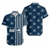 Seattle Seahawks Stripes and Skull Hawaii Shirt and Shorts Summer Coll 2