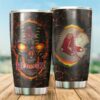 Skull Boston Red Sox For Baseball-MLB Fans Tumbler 2