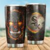 Skull Chicago White Sox For Baseball-MLB Fans Tumbler 2