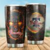 Skull Philadelphia Phillies For Baseball-MLB Fans Tumbler 3