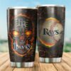 Skull Tampa Bay Rays For Baseball-MLB Fans Tumbler 2