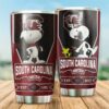 South Carolina Gamecocks Tumbler Snoopy NCAA For Fan 3