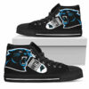 Straight Outta Carolina Panthers High Top Shoes 4