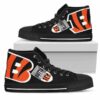 Straight Outta Cincinnati Bengals Custom Canvas High Top Shoes L98 3