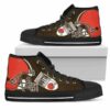 Straight Outta Cleveland Browns Custom Canvas High Top Shoes L98 2