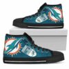 Straight Outta Miami Dolphins Custom Canvas High Top Shoes L98 3