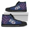 Straight Outta New York Giants Custom Canvas High Top Shoes L98 2