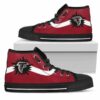 Sun Atlanta Falcons Custom Canvas High Top Shoes L98 3