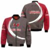 Tampa Bay Buccaneers Bomber Jacket graphic curve 3