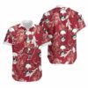 Tampa Bay Buccaneers Coconut Leaves And Skulls Hawaii Shirt and Shorts 2