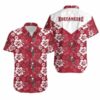 Tampa Bay Buccaneers Flowers Hawaii Shirt and Shorts Summer Collection 2