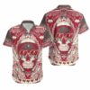 Tampa Bay Buccaneers Skull Gift For Fan Hawaii Shirt and Shorts Su 2