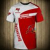 Tampa Bay Buccaneers T-shirt 3D “Fire the cannons”Short Sleeve 3