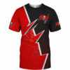 Tampa Bay Buccaneers T-shirt Zigzag graphic Summer gift for fans 2