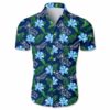 Tampa Bay Rays Hawaiian Shirt Tropical flower gift for fans 3