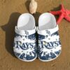 Tampa Bay Rays MLB teams gift for fan Rubber Crocs Crocband Clogs 2