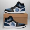 Tampa Bay Rays Sneakers MLB Team Sneakers High Top JD1 Sneaker 2