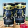 Tennessee Titans Baby Yoda Tumbler Custom Name 2