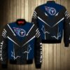 Tennessee Titans bomber Jacket lightning graphic gift for men 3