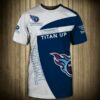 Tennessee Titans T-shirt 3D “Titans Up”Short Sleeve 3