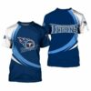 Tennessee Titans T-shirt curve Style gift for men 2