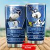 Tennessee Titans Tumbler Snoopy 12 custom name 3