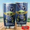 Tennessee Titans Yoda Custom Name Tumbler 2