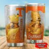 Tennessee Volunteers Pooh Custom Name Tumbler 2