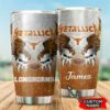 Texas Longhorns Tumbler MTLC NCAA CUSTOM NAME 2