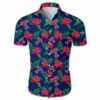 Texas Rangers Hawaiian Shirt Tropical flower gift for fans 2